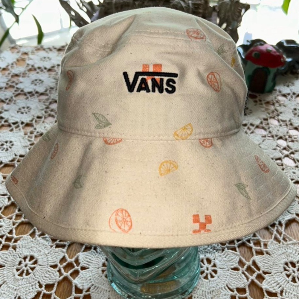 Vans White Hat Stylish Accessory